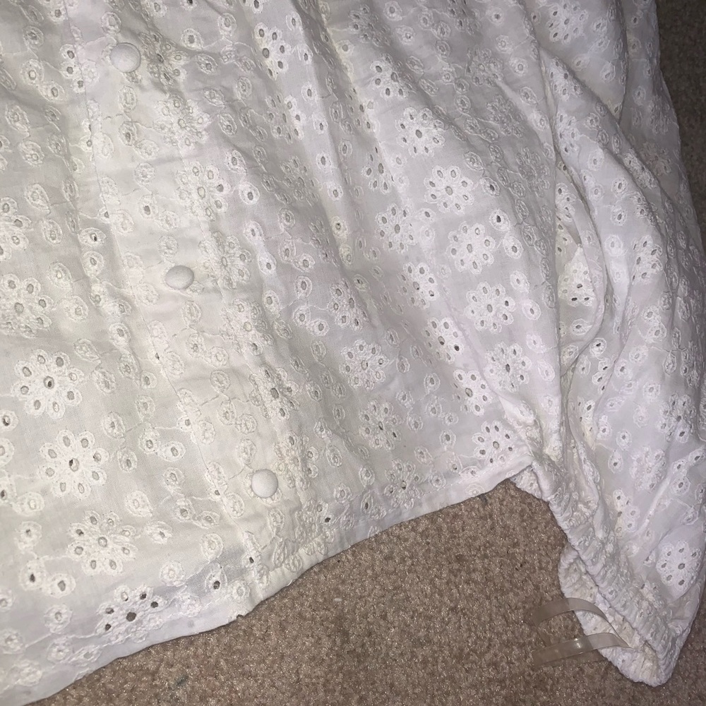 Off the Shoulder Embroidered Top - Picture 4 of 4